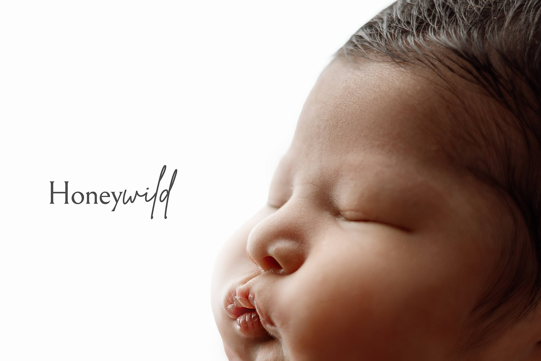 Detail-focused newborn portrait by Grand Rapids photographer